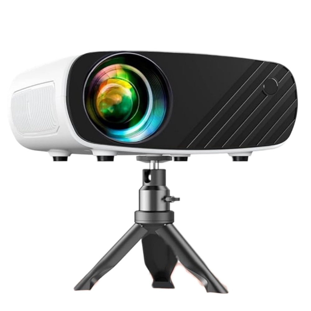 portable movie projector 📽️ | bluetooth | travel case included